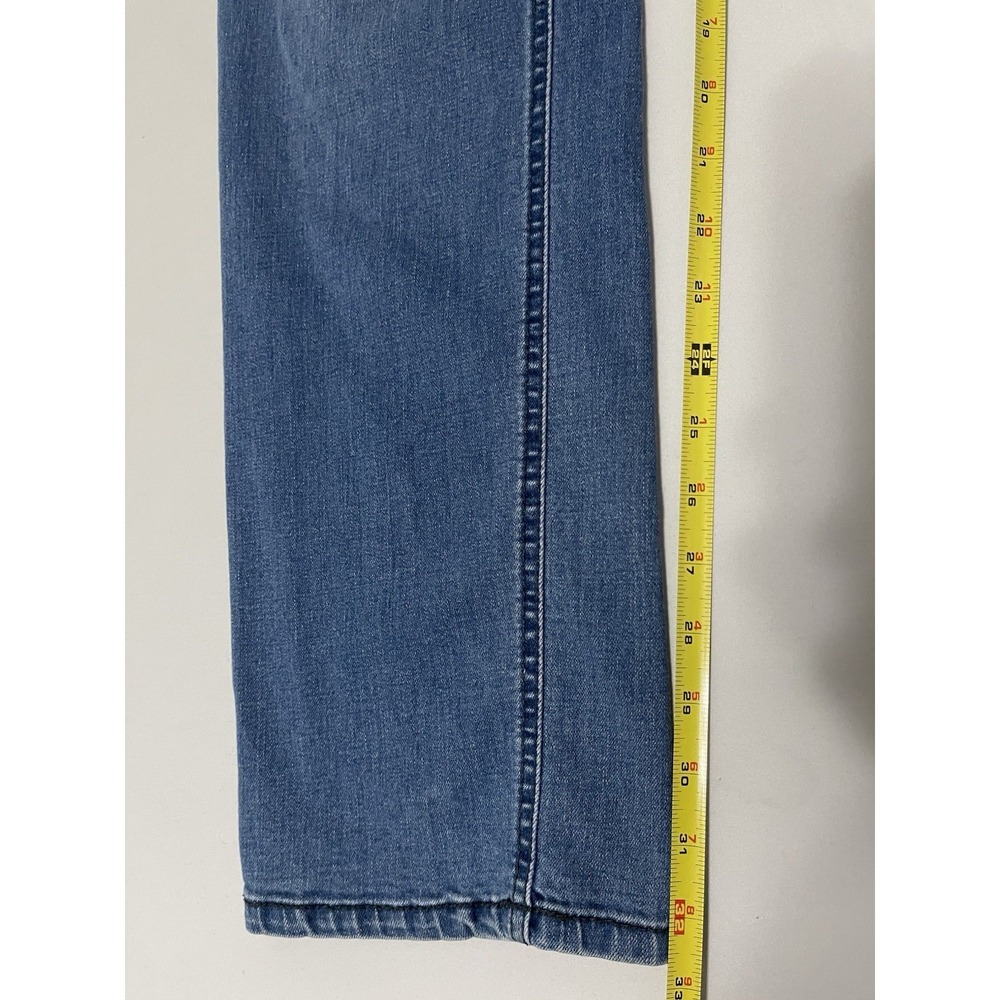 Buffalo David Britton Axel Jeans Mens 36x34 Slim Stretch Straight Light Wash - Picture 7 of 7